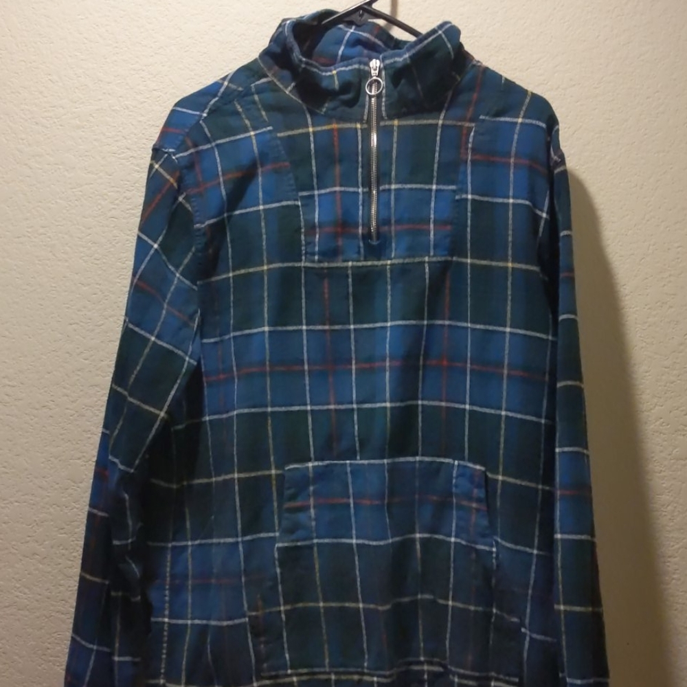 Flannel Quarter-Zip